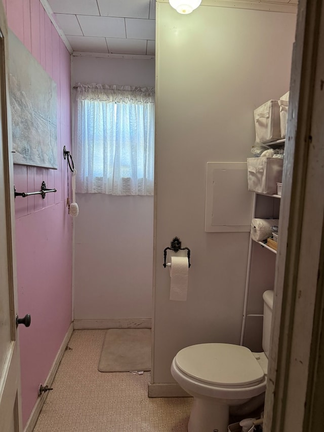 bathroom with toilet