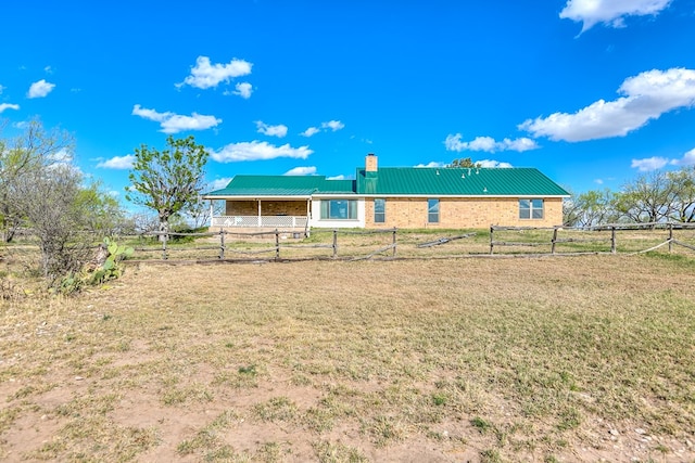 261 Edinburgh Rd, San Angelo, TX 76901 - view of yard with fence and a rural view