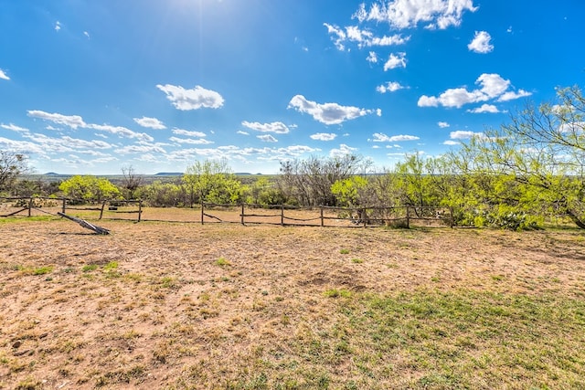 261 Edinburgh Rd, San Angelo, TX 76901 - view of yard featuring fence and a rural view