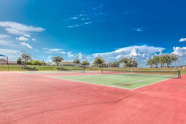 261 Edinburgh Rd, San Angelo, TX 76901 - view of sport court featuring community basketball court and fence