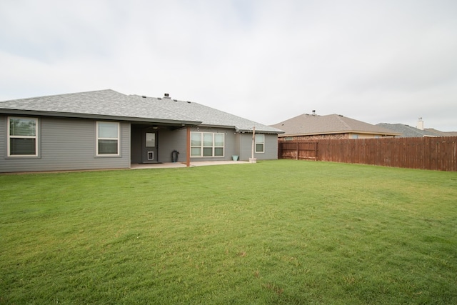 5806 Willeke Dr, San Angelo, TX 76904 - rear view of property featuring a patio and roof with shingles