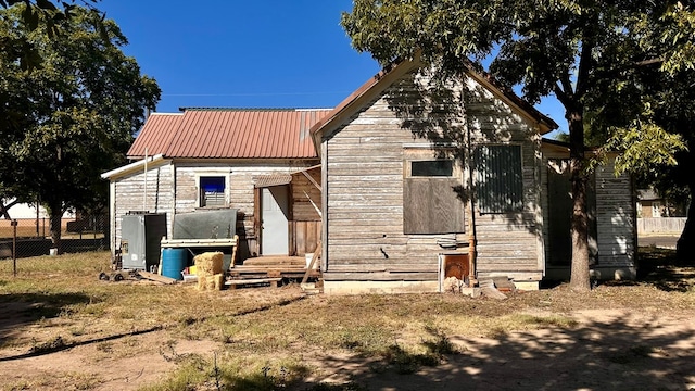 view of rear view of house