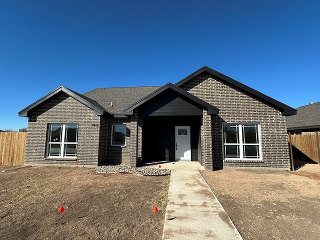 view of front of house