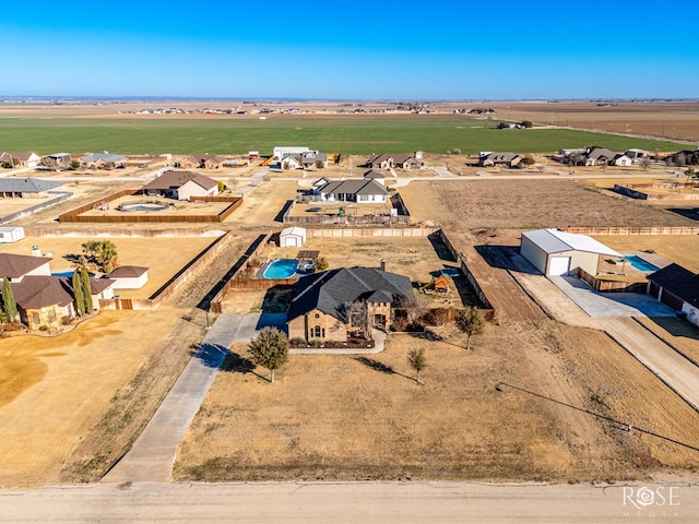 birds eye view of property featuring a residential view