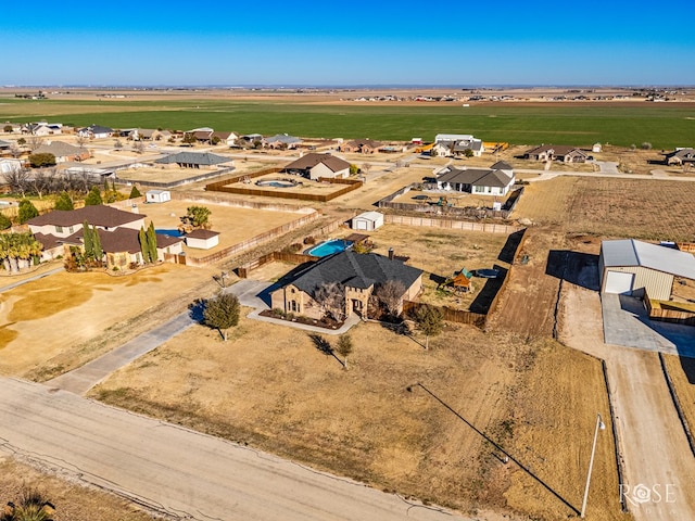 birds eye view of property featuring a residential view