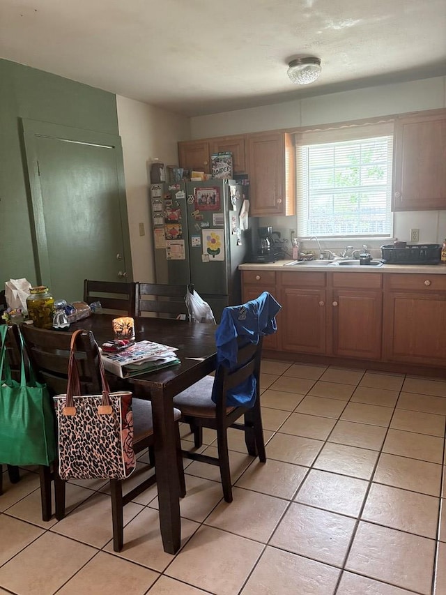 811 Akin St, San Angelo, TX 76901 - dining area featuring light tile patterned floors