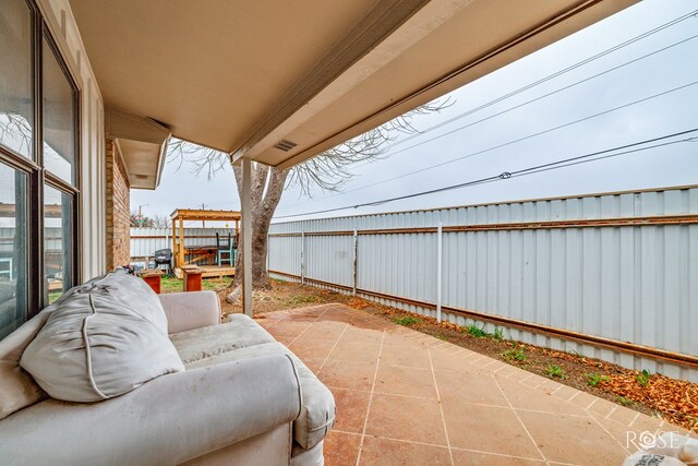 view of patio / terrace