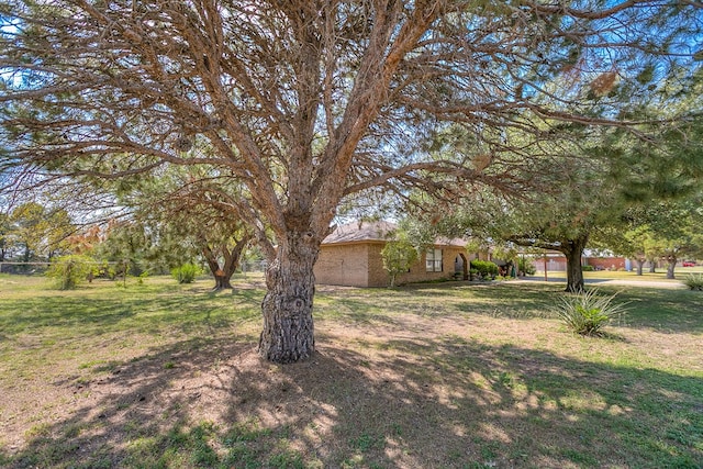 1027 Butterfly Ln, San Angelo, TX 76905 - view of green lawn