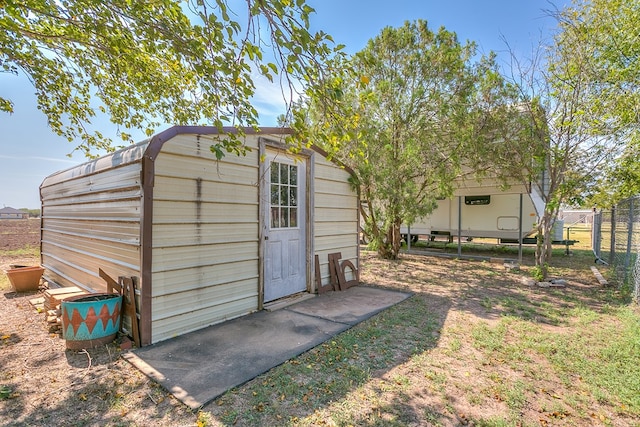 1027 Butterfly Ln, San Angelo, TX 76905 - view of shed with fence