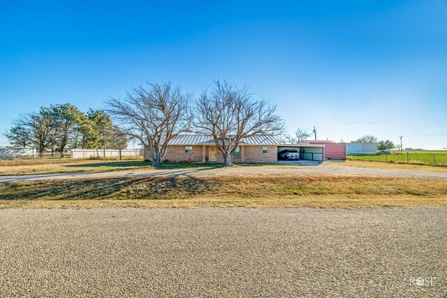 view of ranch-style house