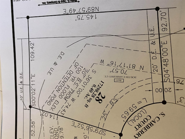 4451 S Carberry Ct, Bloomington IN, 47401 land for sale