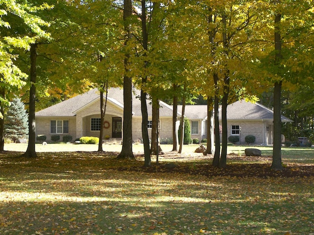 view of ranch-style house