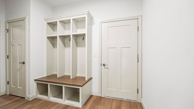 002 Ln 520 Lake James Unit 2, Fremont, IN 46737 - mudroom with baseboards and wood finished floors