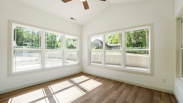 002 Ln 520 Lake James Unit 2, Fremont, IN 46737 - unfurnished sunroom featuring visible vents