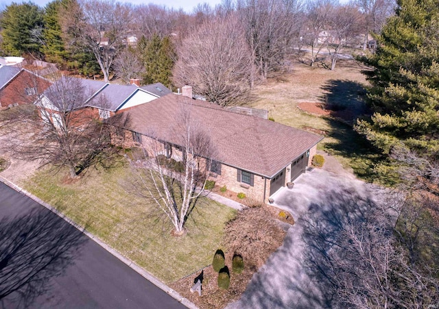 view of birds eye view of property