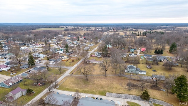 view of aerial view