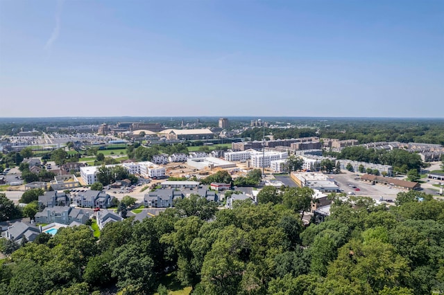 view of aerial view