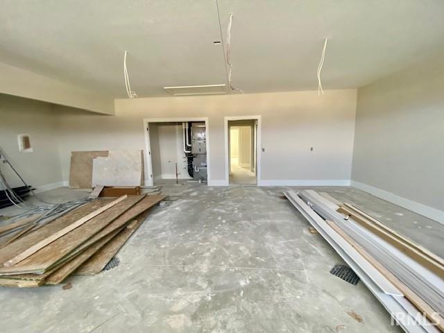 miscellaneous room featuring concrete flooring