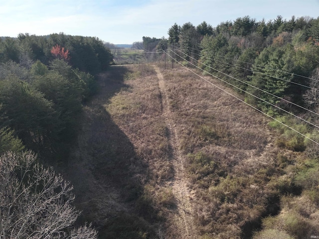 view of aerial view