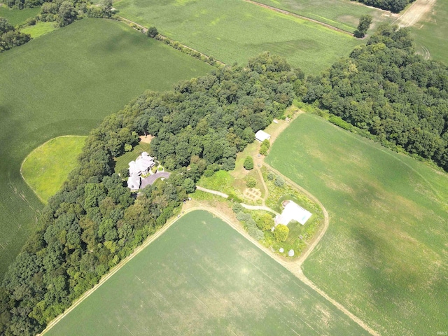 view of aerial view