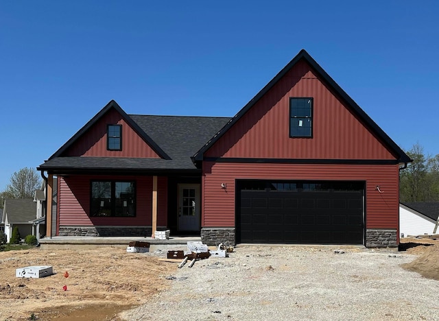 view of front of house with covered porch