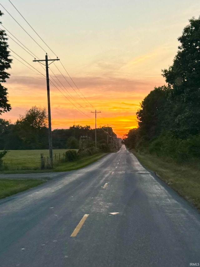 view of road