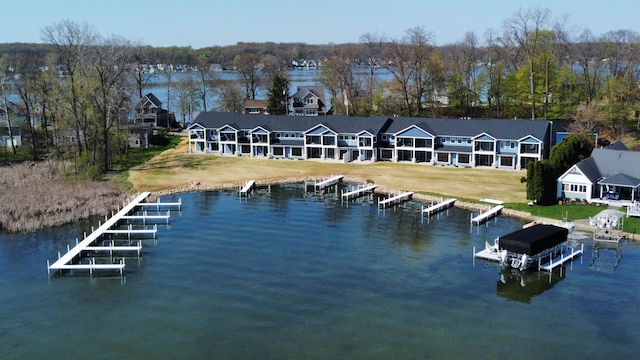 15 Ln 345 Crooked Lk, Angola, IN 46703 - aerial view with a water view