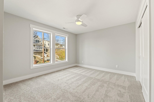 15 Ln 345 Crooked Lk, Angola, IN 46703 - spare room featuring carpet flooring and ceiling fan