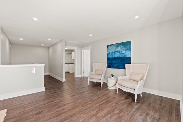 15 Ln 345 Crooked Lk, Angola, IN 46703 - sitting room with dark wood-type flooring