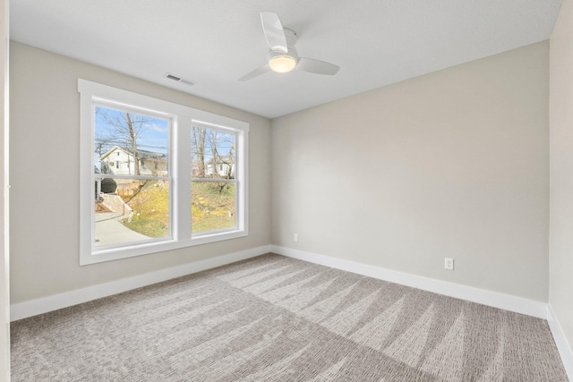 19 Ln 345 Crooked Lk, Angola, IN 46703 - unfurnished room featuring ceiling fan and carpet floors