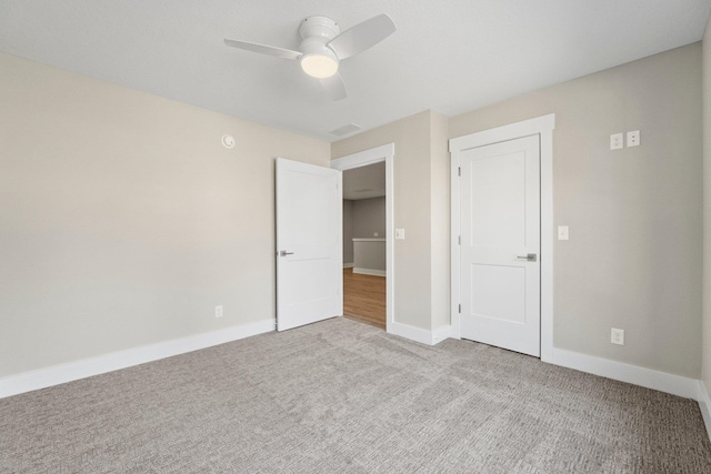 19 Ln 345 Crooked Lk, Angola, IN 46703 - unfurnished bedroom featuring ceiling fan and carpet floors