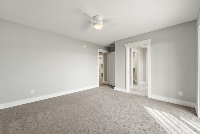 19 Ln 345 Crooked Lk, Angola, IN 46703 - unfurnished bedroom with ceiling fan and carpet floors