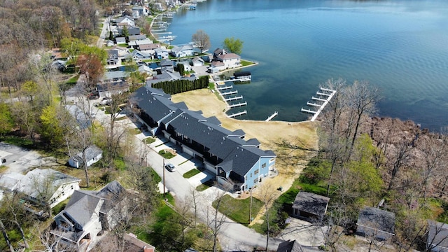 19 Ln 345 Crooked Lk, Angola, IN 46703 - bird's eye view with a water view