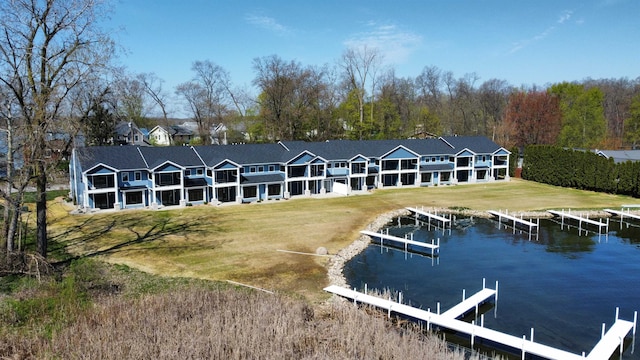 19 Ln 345 Crooked Lk, Angola, IN 46703 - exterior space with a water view