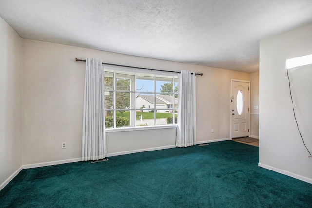 empty room featuring carpet floors