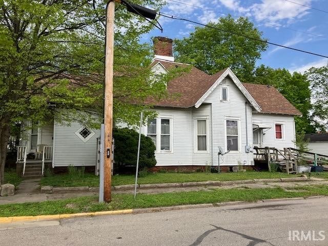 view of bungalow-style house