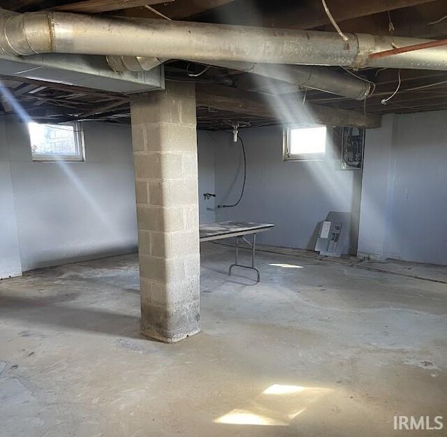 260 Lyons Ln, Heltonville, IN 47436 - basement featuring a healthy amount of sunlight