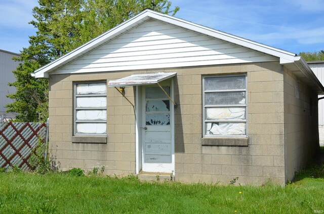 view of shed / structure