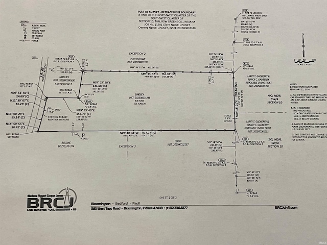 Listing photo 2 for 3613 S State Road 45th Hwy, Bloomfield IN 47424