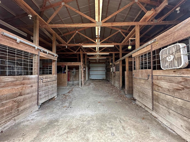 view of stable