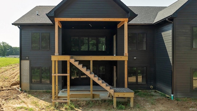 view of rear view of house