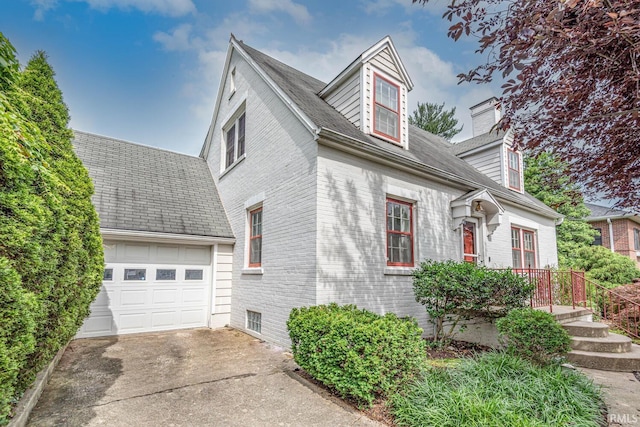 view of cape cod house