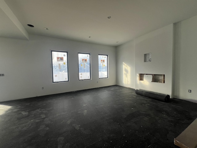 view of unfurnished living room