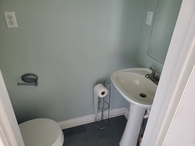 bathroom with toilet