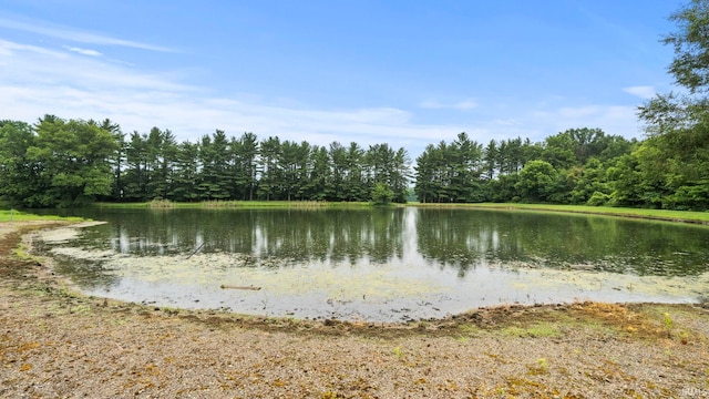 property view of water