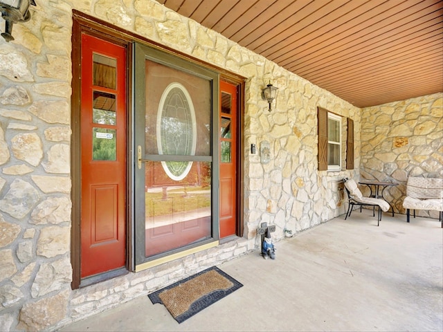 view of entrance to property