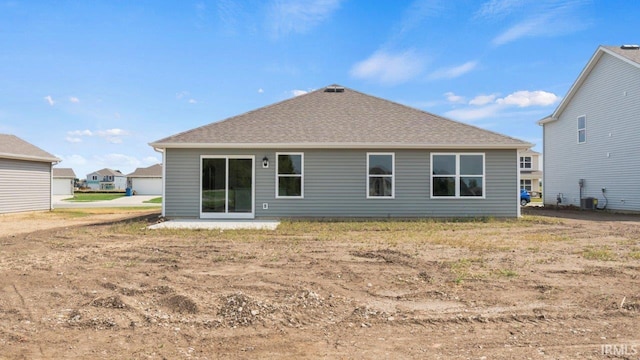 view of rear view of property