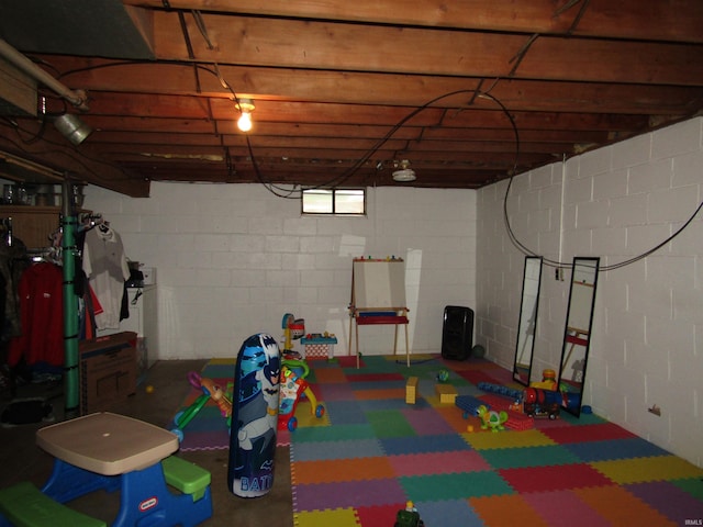 view of playroom