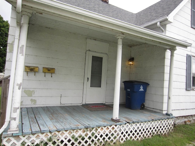 view of deck