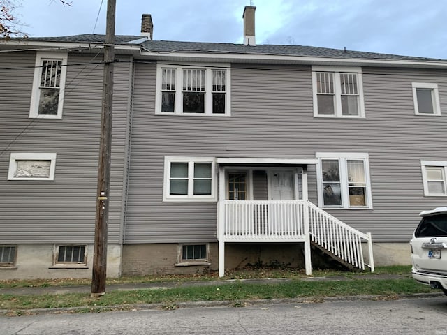 view of back of property